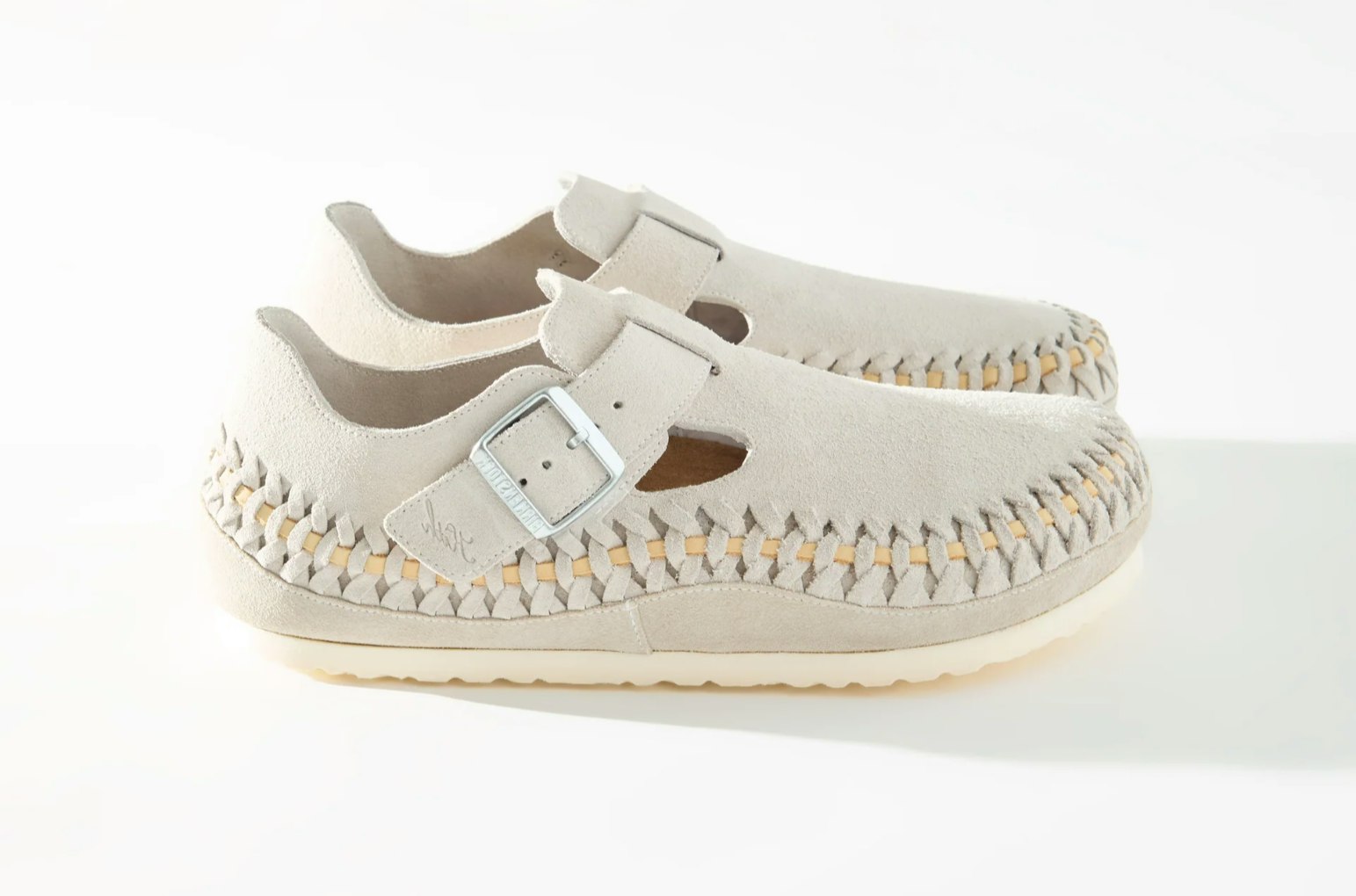 Kith x Birkenstock London Braided "Cream"