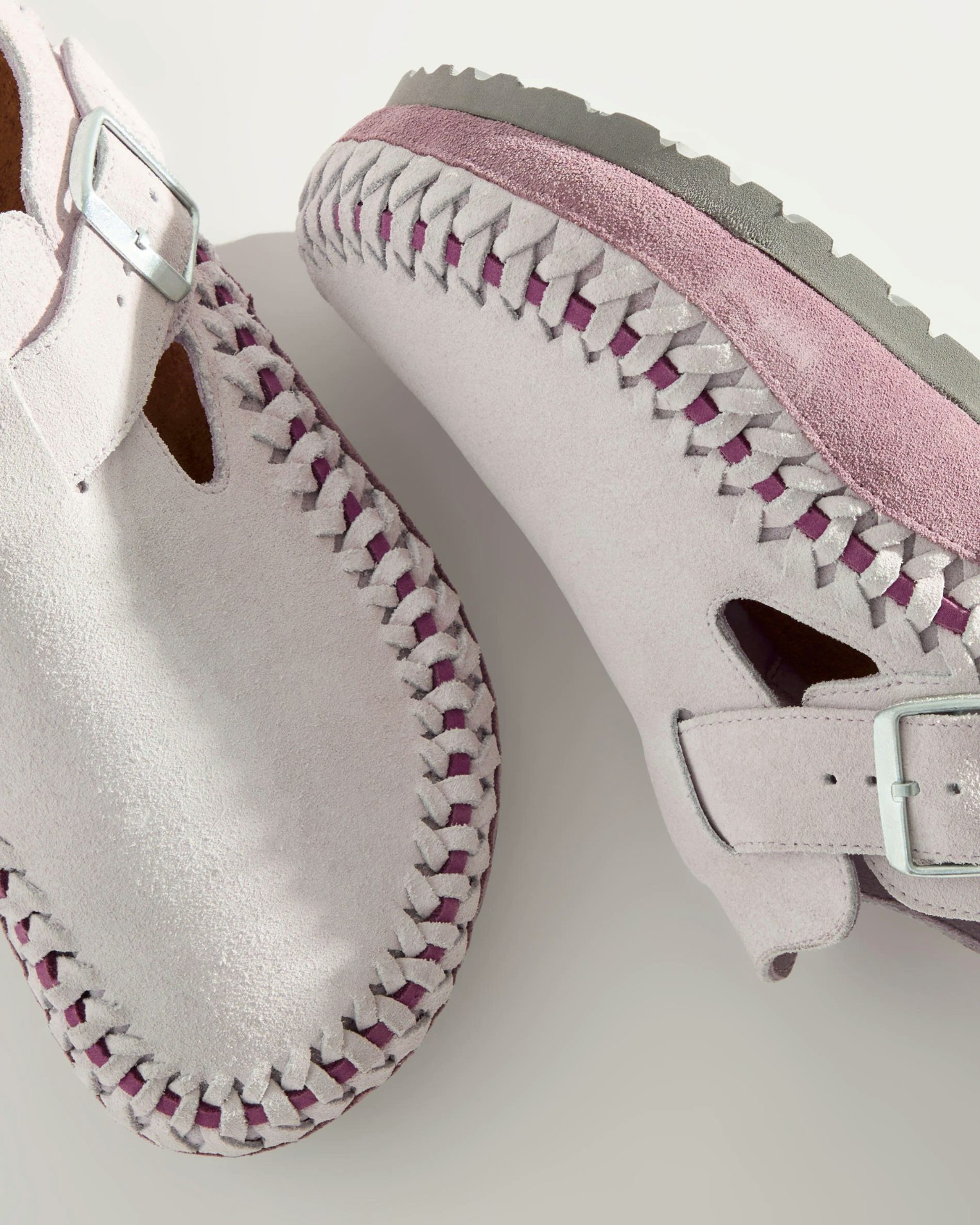 Kith x Birkenstock London Braided "Purple"