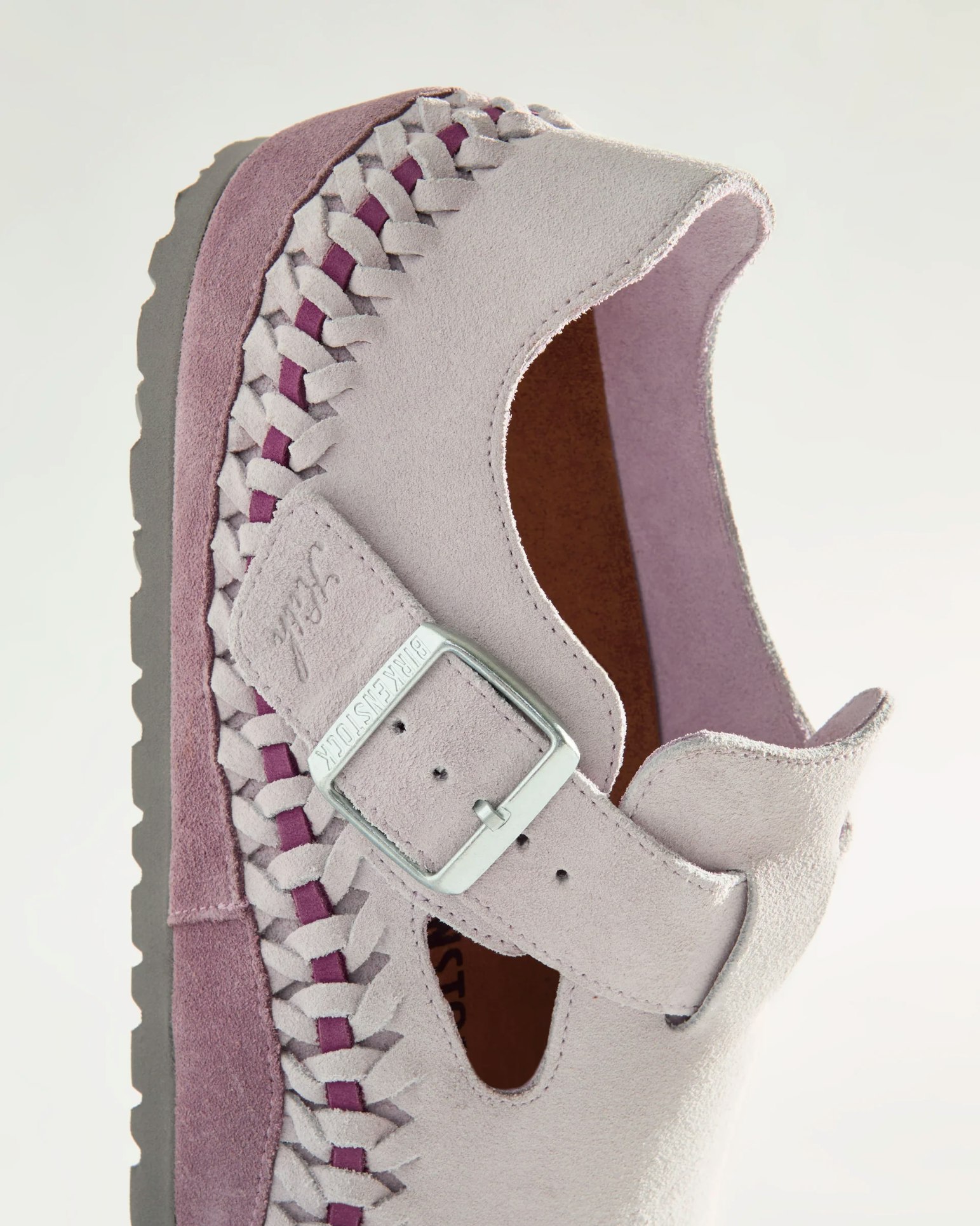 Kith x Birkenstock London Braided "Purple"