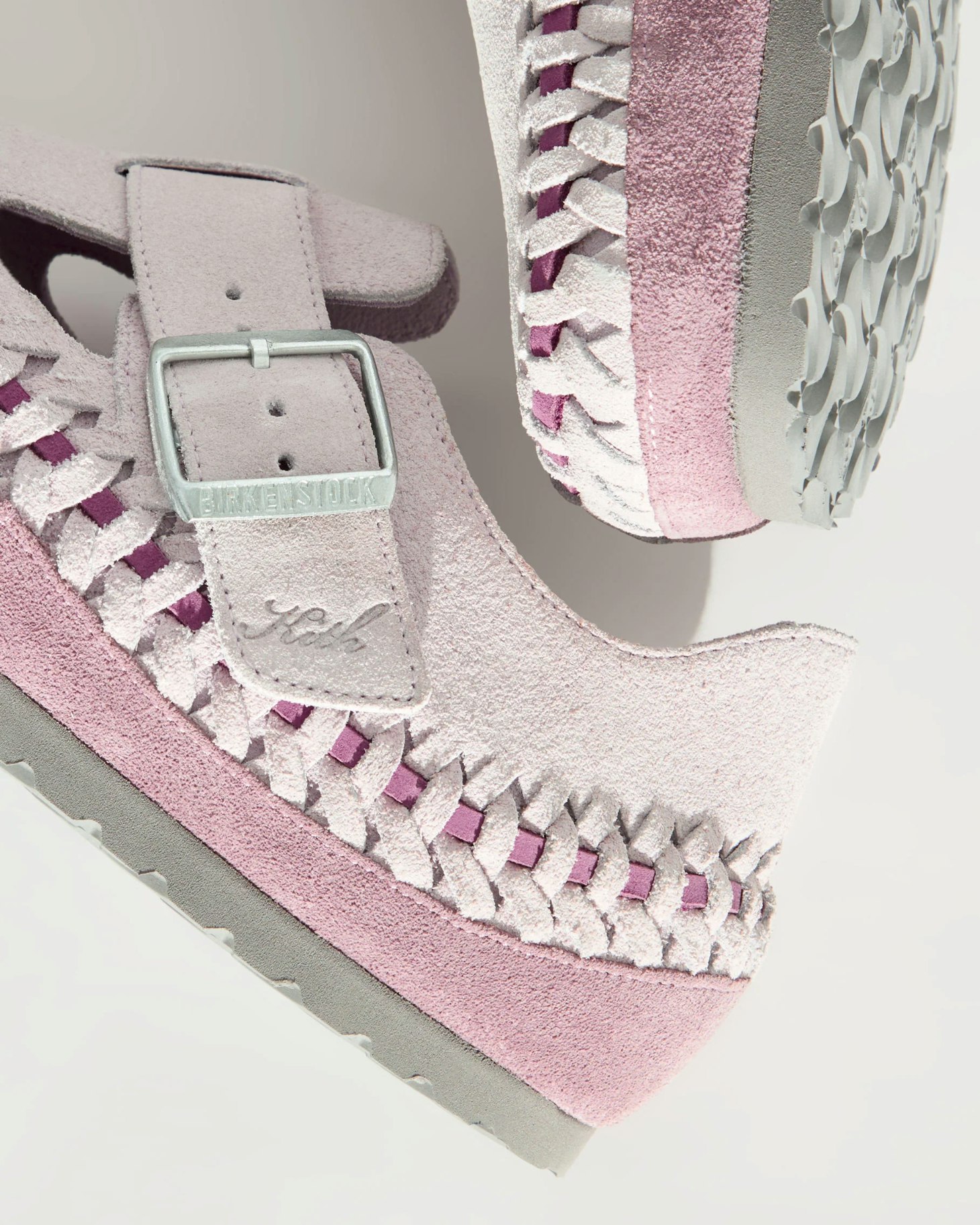 Kith x Birkenstock London Braided "Purple"