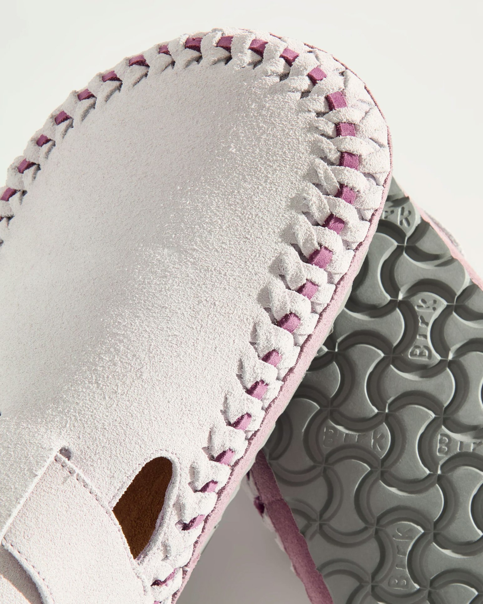 Kith x Birkenstock London Braided "Purple"