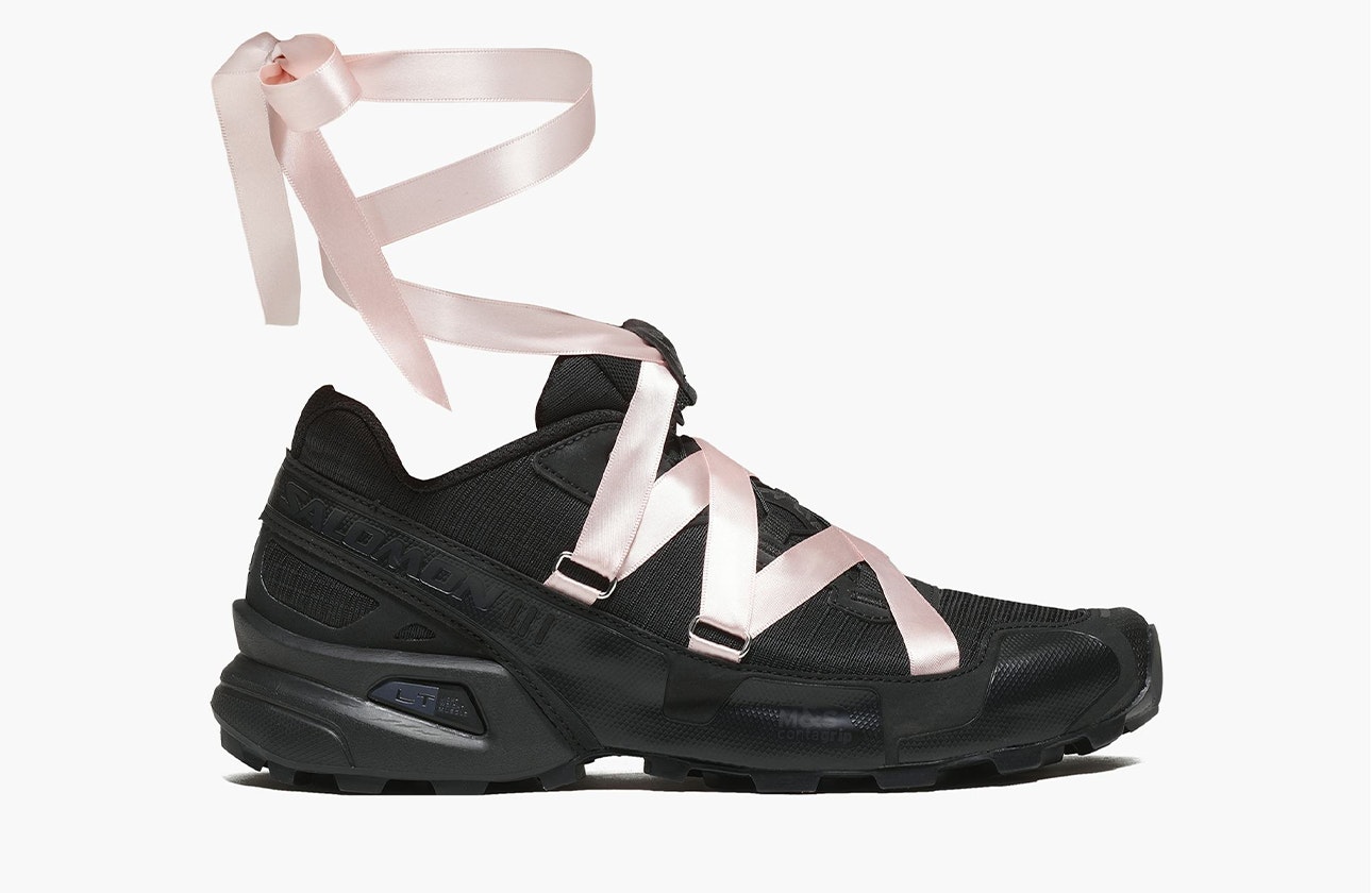 Sandy Liang x Salomon Speedcross 3 Ribbon "Black"