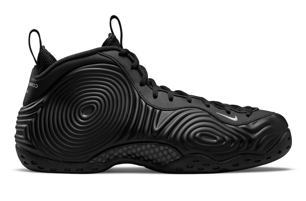 Comme des Garçons x Nike Air Foamposite One "Core Black"