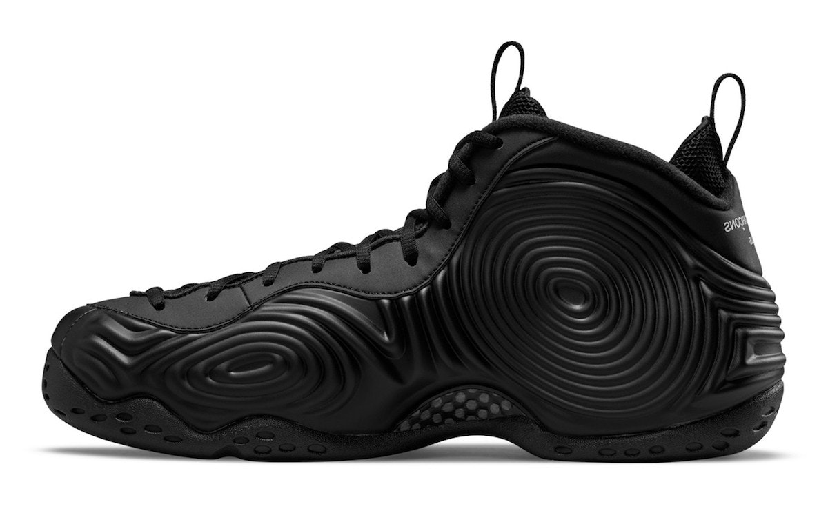 Comme des Garçons x Nike Air Foamposite One "Core Black"