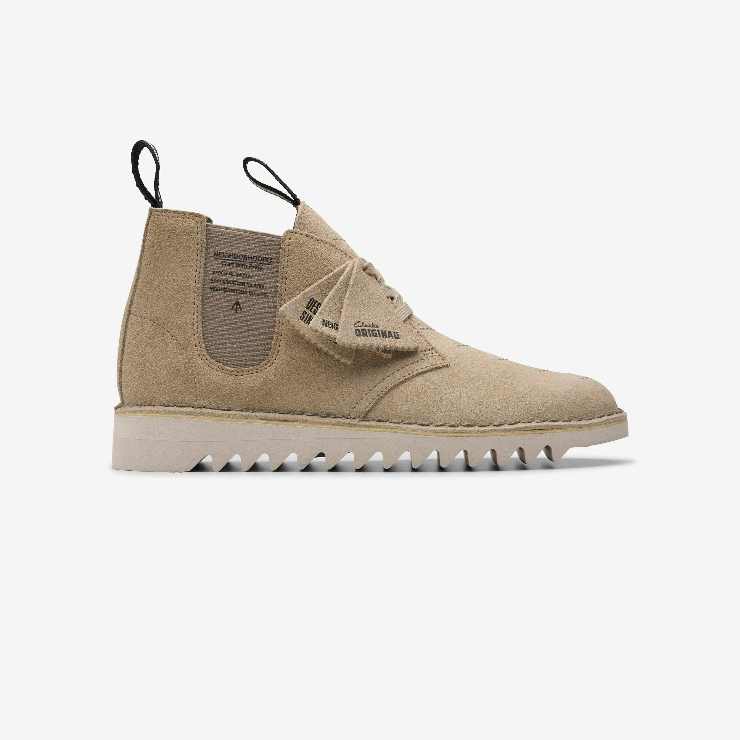 Neighborhood x Clarks Desert Boot "Beige"