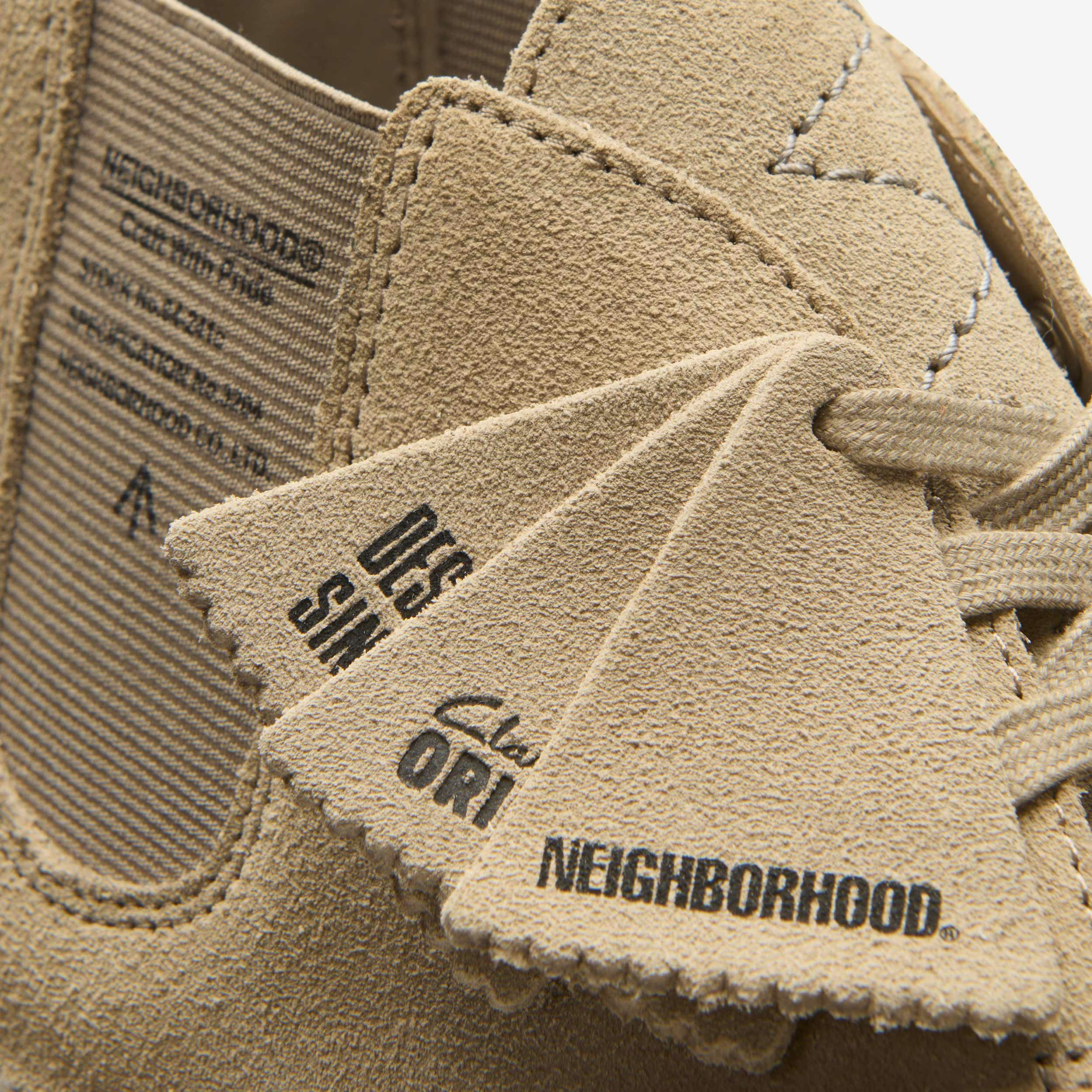 Neighborhood x Clarks Desert Boot "Beige"