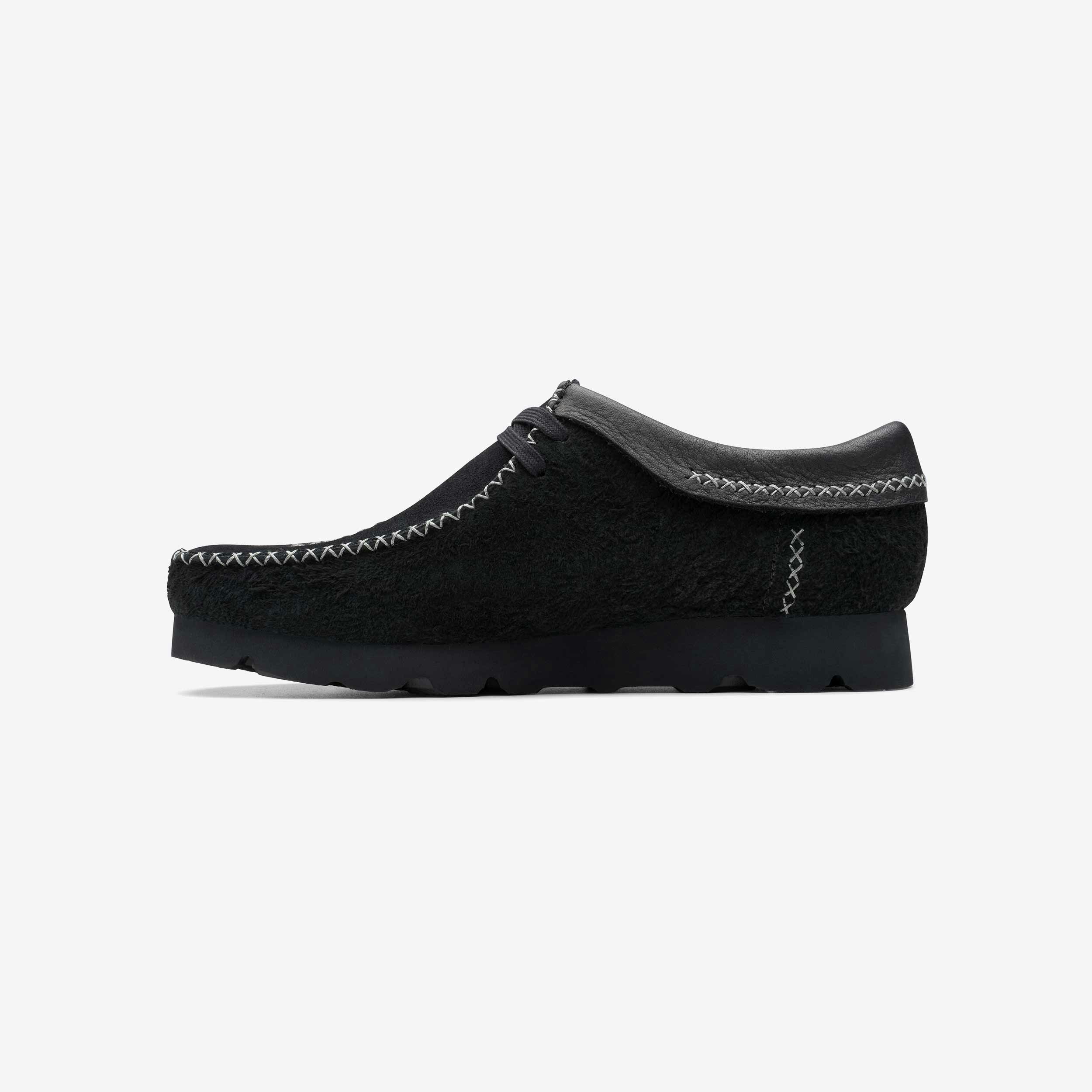 Neighborhood x Clarks Wallabee "Black"