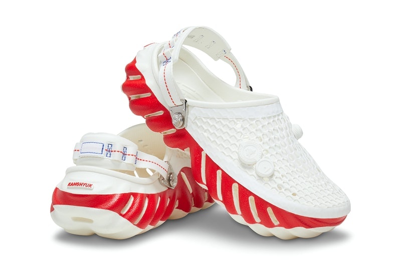 KANGHYUK x Crocs Echo Clog "White/Red"