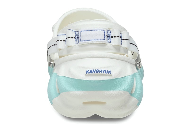 KANGHYUK x Crocs Echo Clog "White/Turquoise"