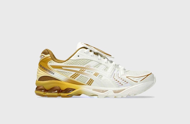 The Museum Visitor x Asics Gel-Kayano 14 "Cream/Yellow" The Museum Visitor x Asics Gel-Kayano 14 "Cream/Yellow"