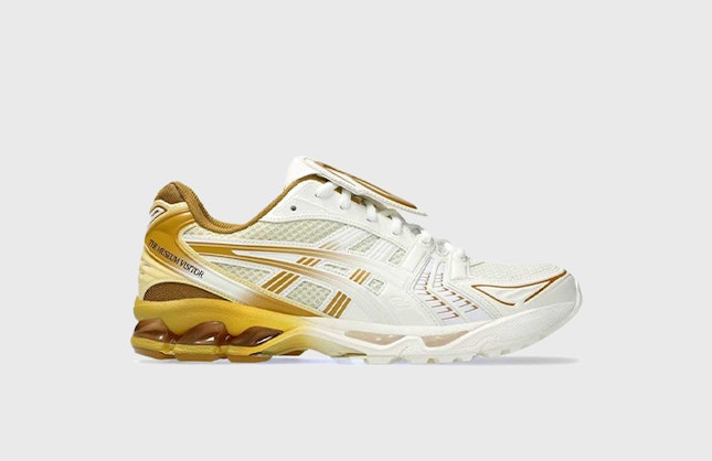 The Museum Visitor x Asics Gel-Kayano 14 "Cream/Yellow"