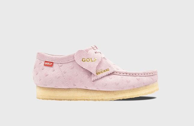 Golf Wang x Clarks Wallabee Originals "Pink"