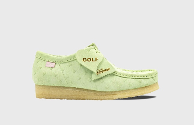 Golf Wang x Clarks Wallabee Originals "Green"