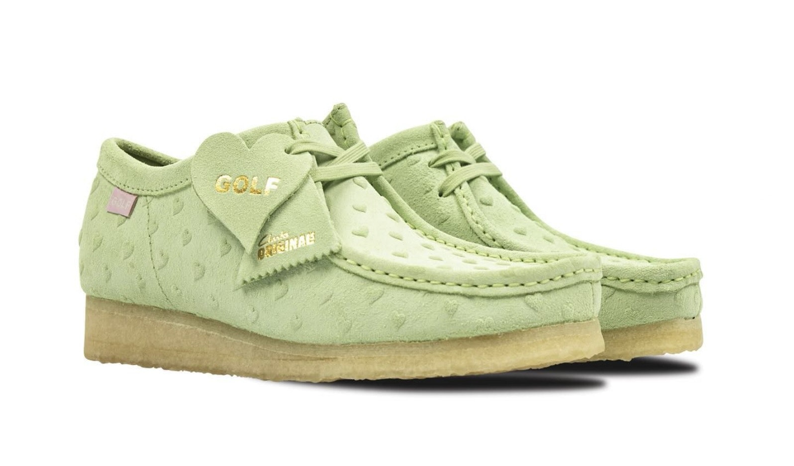 Golf Wang x Clarks Wallabee Originals "Green"