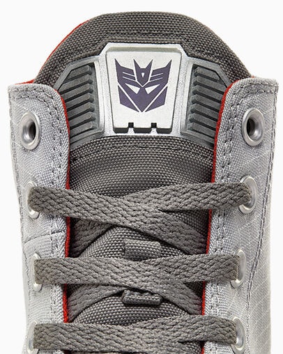 Transformers x Converse Chuck Taylor All Star Decepticons "Grey"