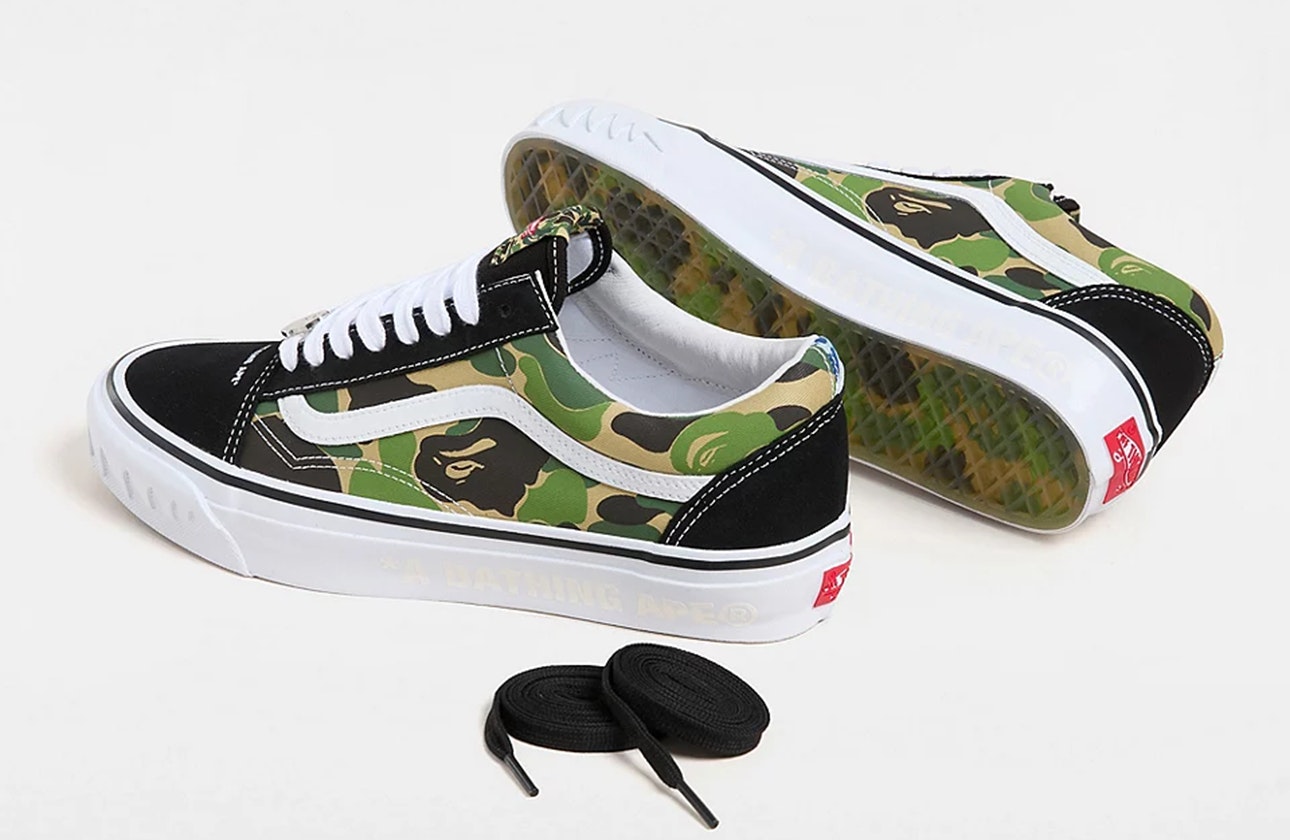 BAPE x Vans Old Skool "Multi Camo"
