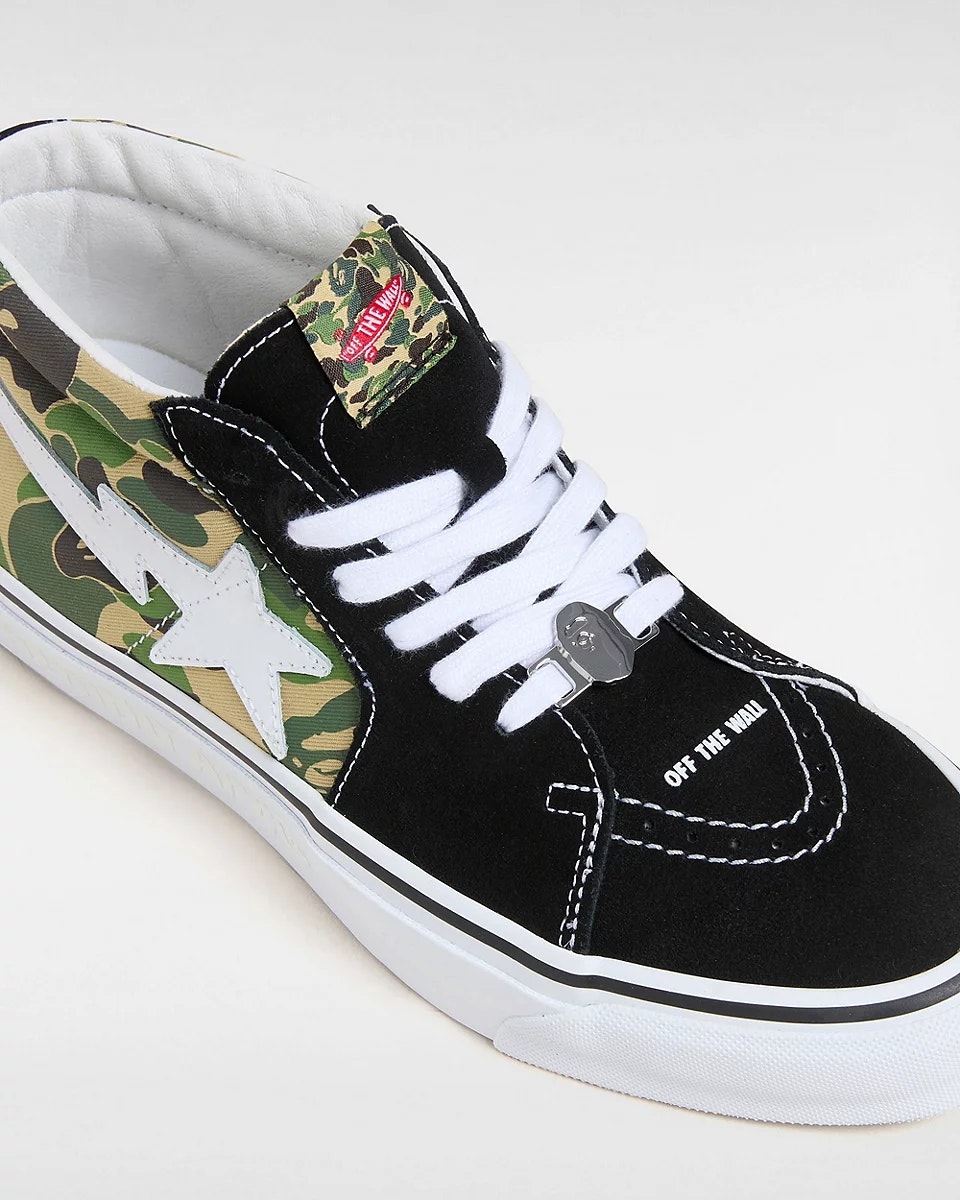 BAPE x Vans SK8-Mid "Multi Camo"