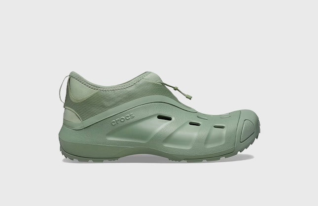 Satisfy x Crocs Quick Trail "Moss"