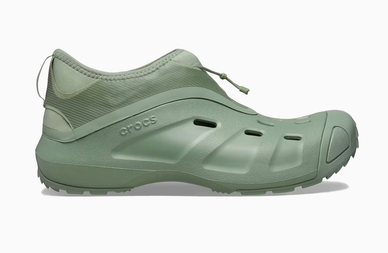 Satisfy x Crocs Quick Trail "Moss"