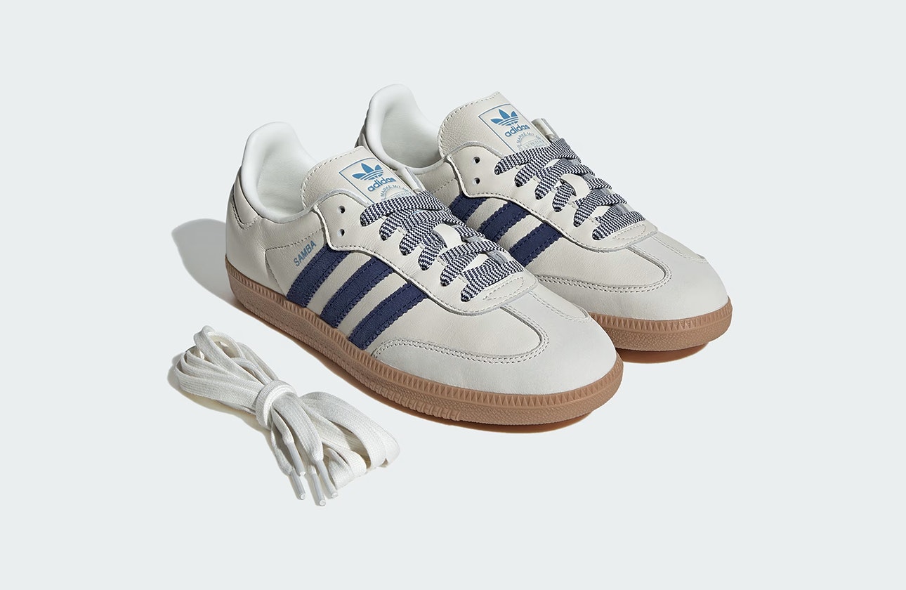 adidas Samba OG "Off White Blue"