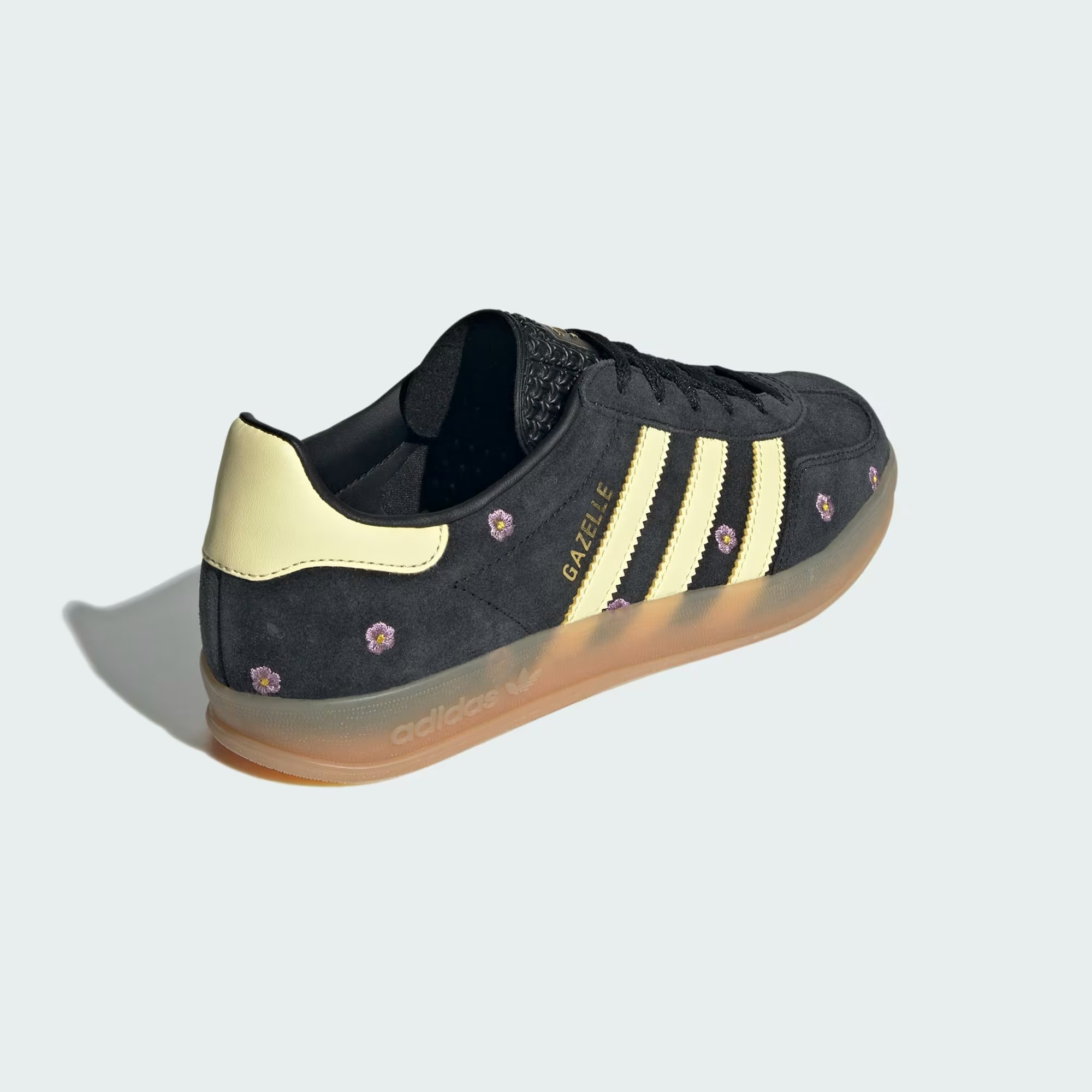adidas Originals Gazelle Indoor "Flower Pack" (Core Black)