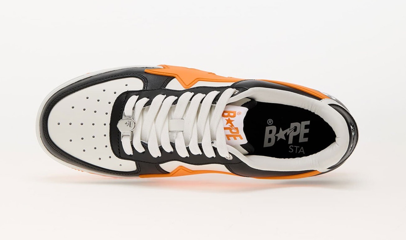 A Bathing Ape Bape Sta Os 2 M2 "Orange/Black"