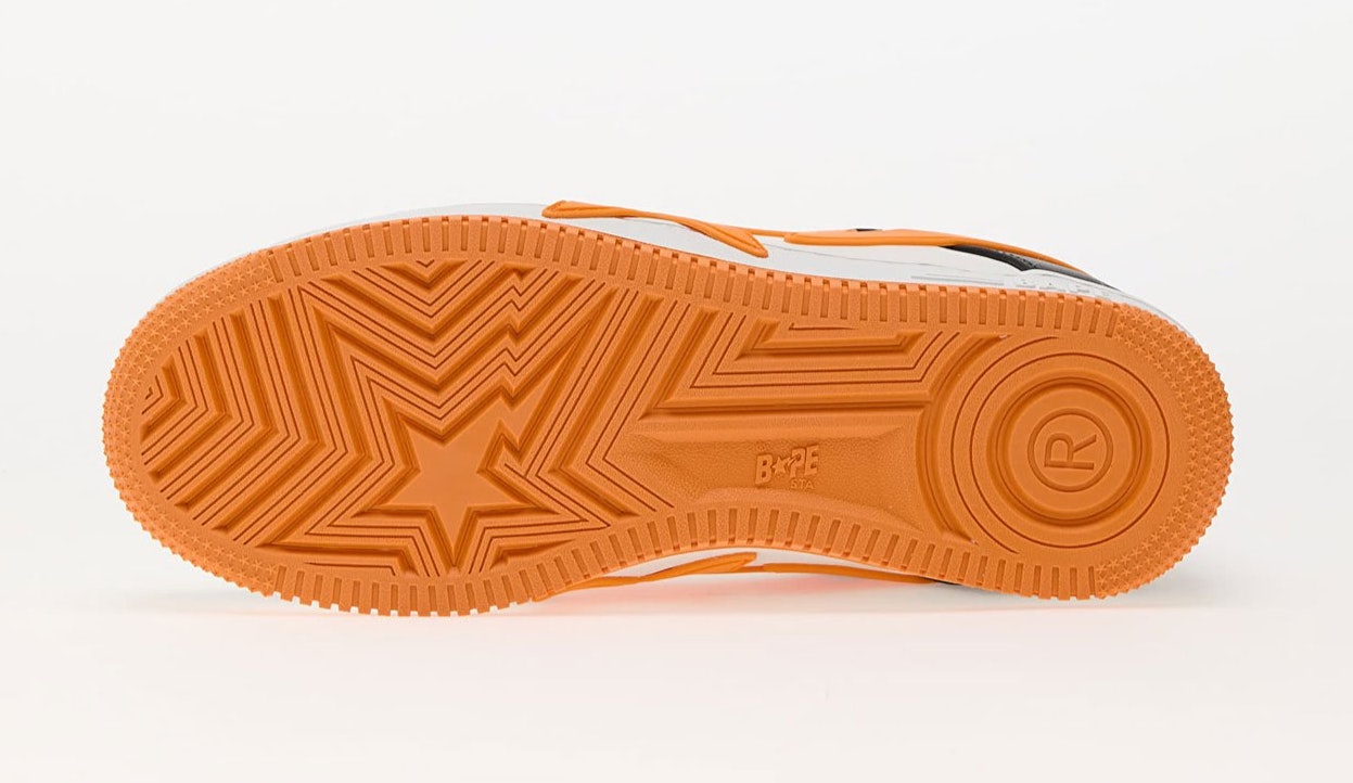 A Bathing Ape Bape Sta Os 2 M2 "Orange/Black"