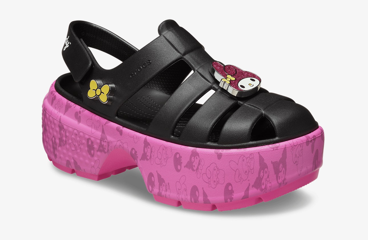 Hello Kitty x Crocs Stomp Sandal "Kuromi"