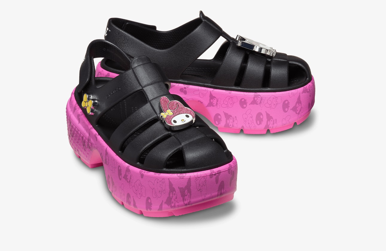 Hello Kitty x Crocs Stomp Sandal "Kuromi"