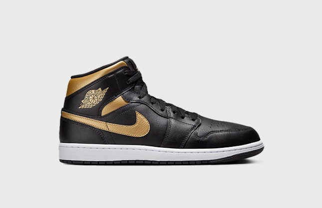 Air Jordan 1 Mid "Metallic Gold"