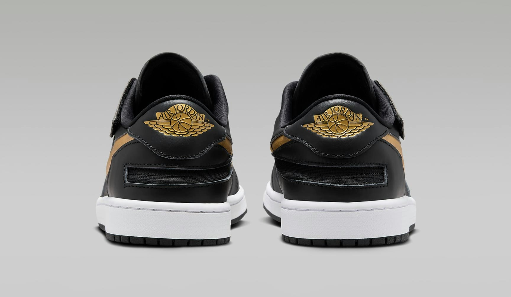 Air Jordan 1 Low FlyEase "Metallic Gold"