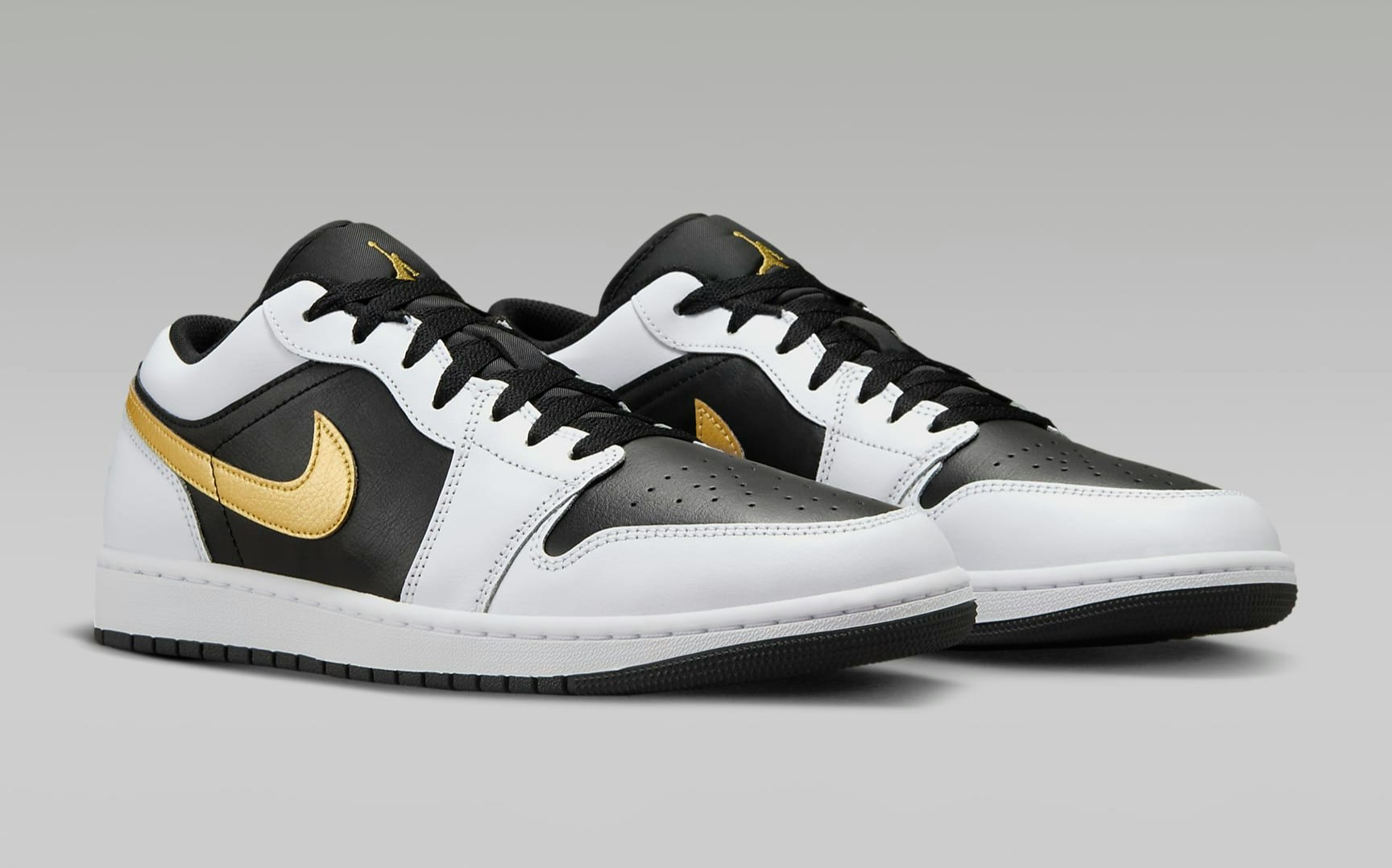 Air Jordan 1 Low "Gold Swoosh"