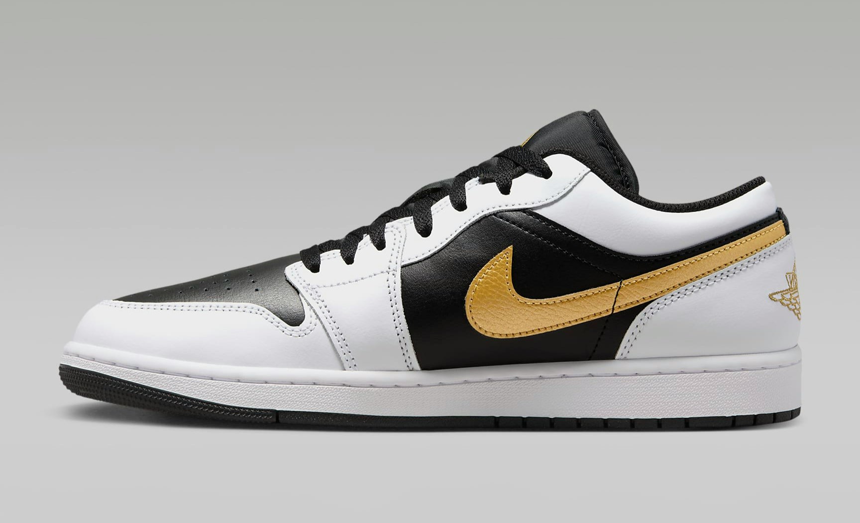 Air Jordan 1 Low "Gold Swoosh"