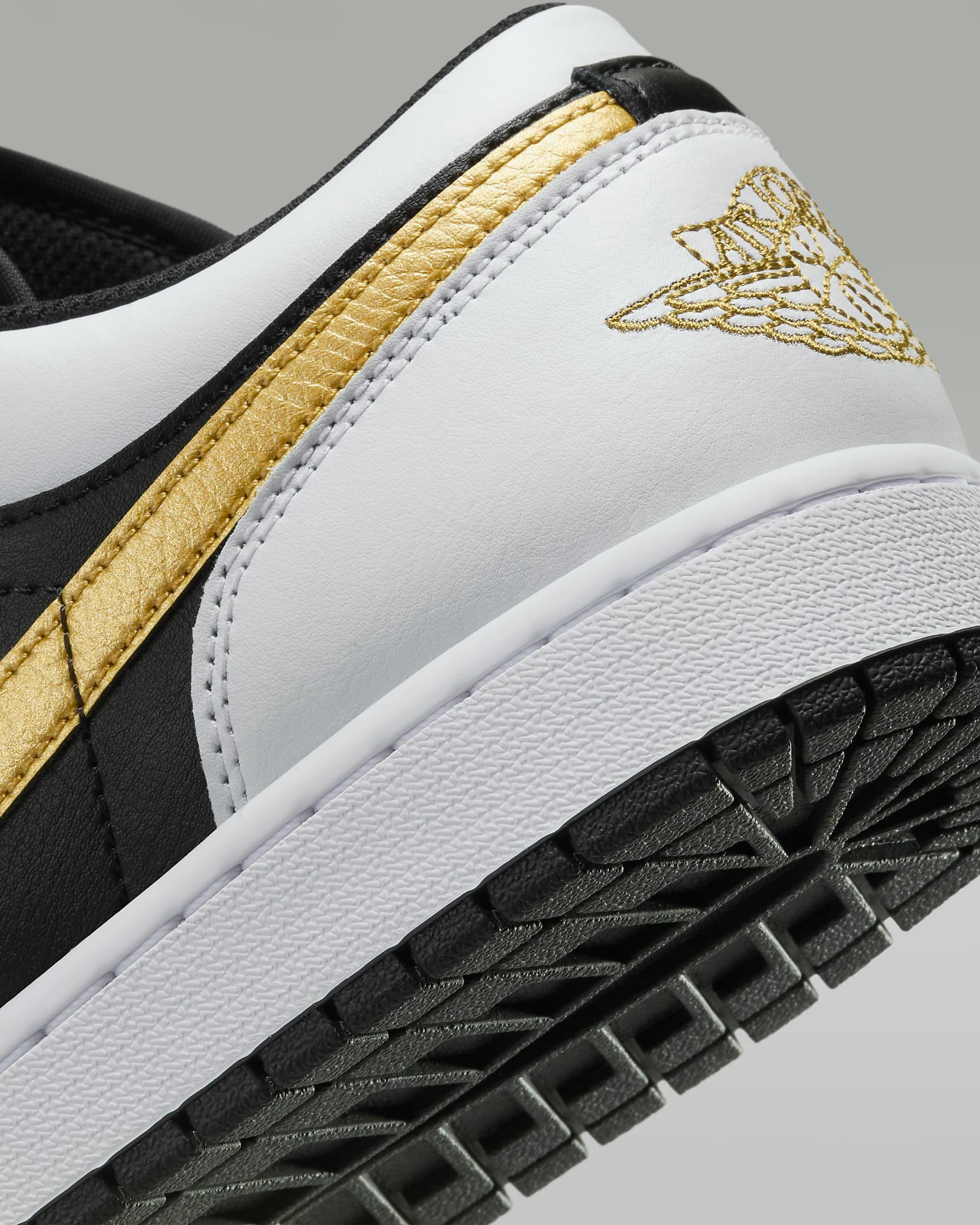 Air Jordan 1 Low "Gold Swoosh"