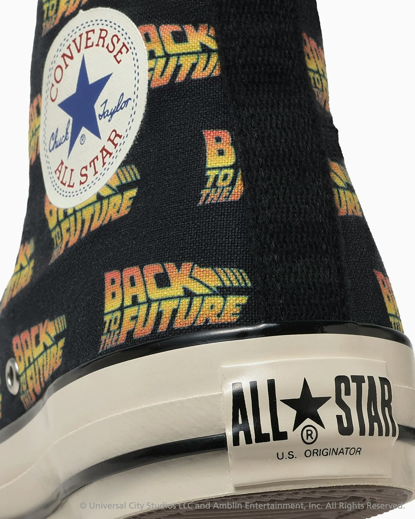 Back to the Future x Converse Chuck 70 High "Black"