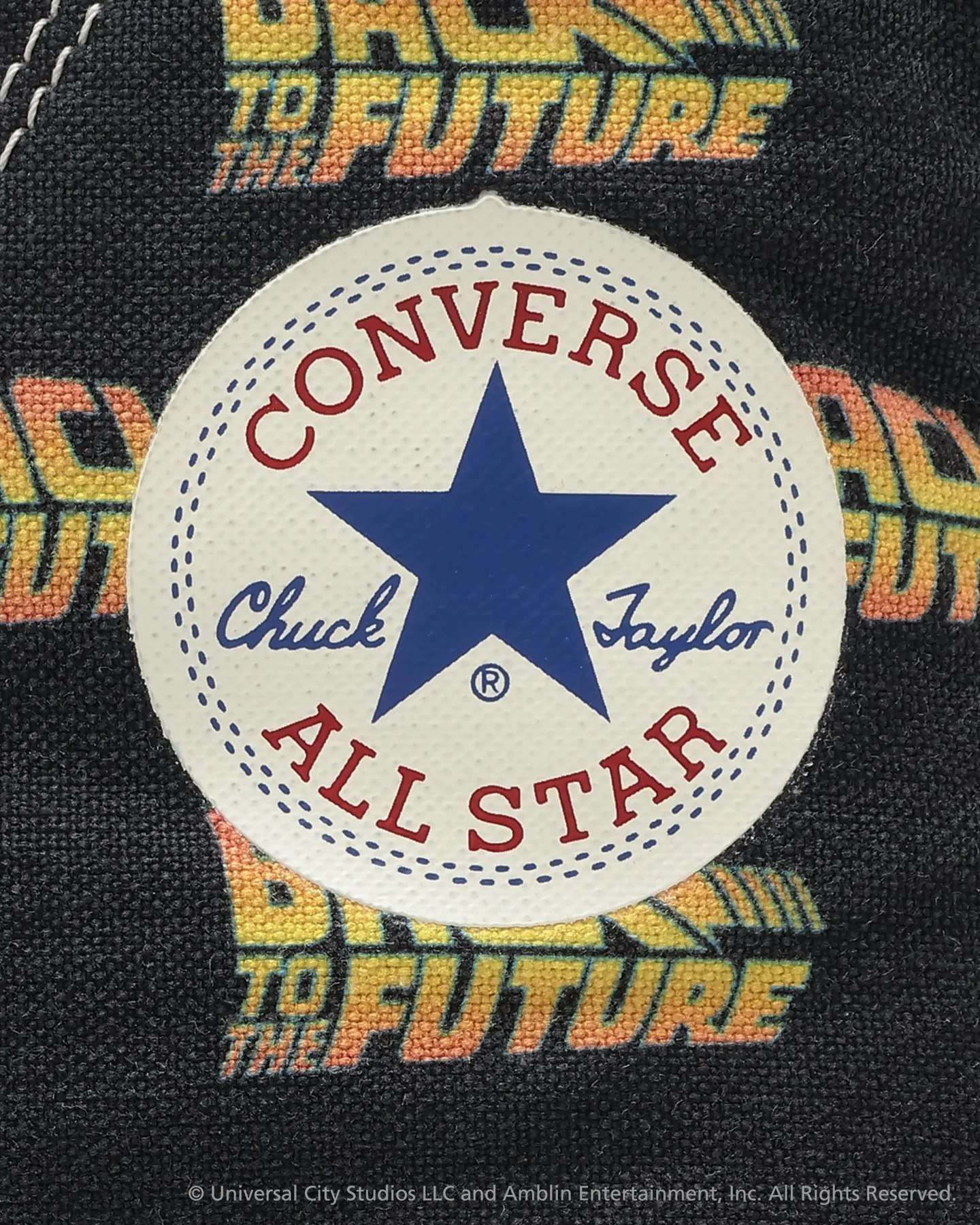 Back to the Future x Converse Chuck 70 High "Black"