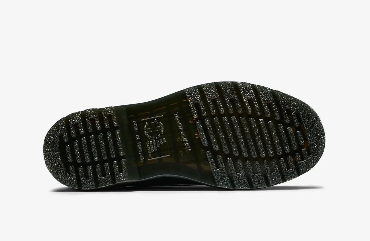 Fragment x Dover Street Market x Dr. Martens Hollingborn 1461 "Patent Grey"