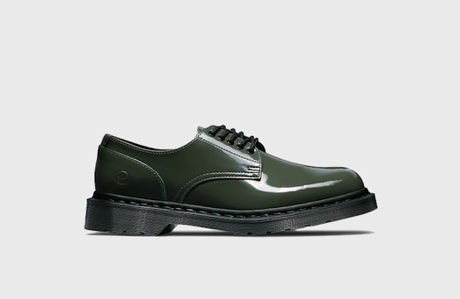 Fragment x Dover Street Market x Dr. Martens Hollingborn 1461 "Patent Grey" Fragment x Dover Street Market x Dr. Martens Hollingborn 1461 "Patent Grey"