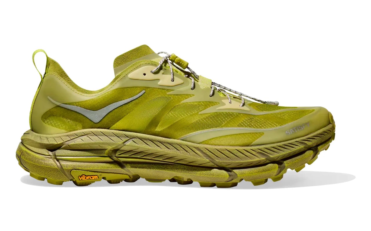 Satisfy x Hoka Mafate Speed 4 Lite "Sulfur"