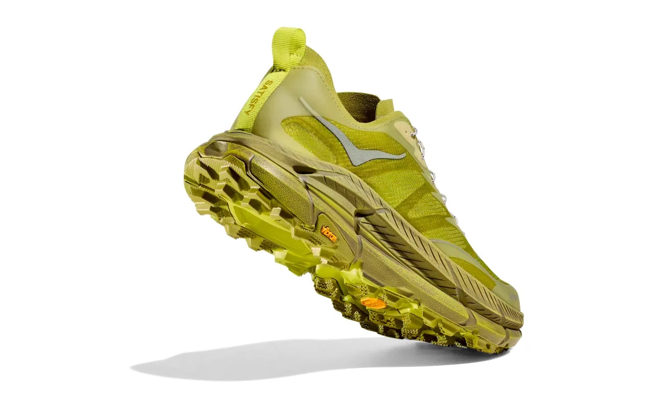 Satisfy x Hoka Mafate Speed 4 Lite "Sulfur"