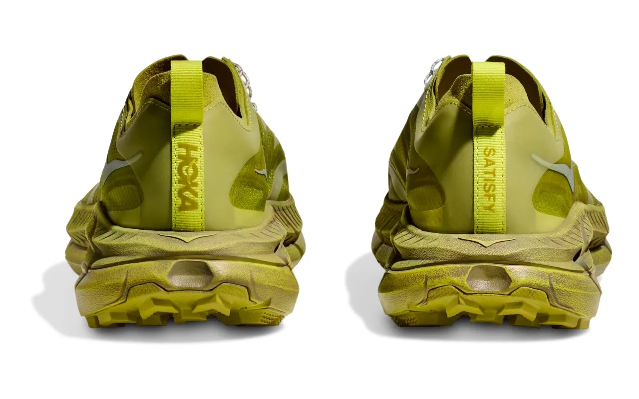 Satisfy x Hoka Mafate Speed 4 Lite "Sulfur"