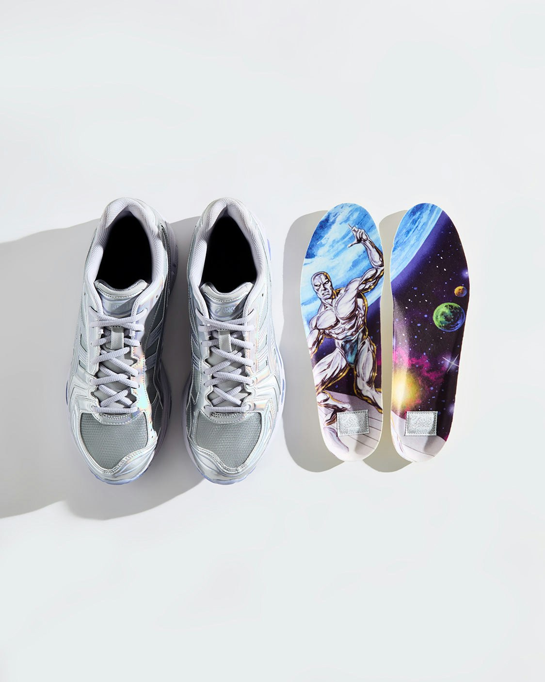 Marvel x Kith x Asics Gel-Kayano 14 "Silver Surfer"