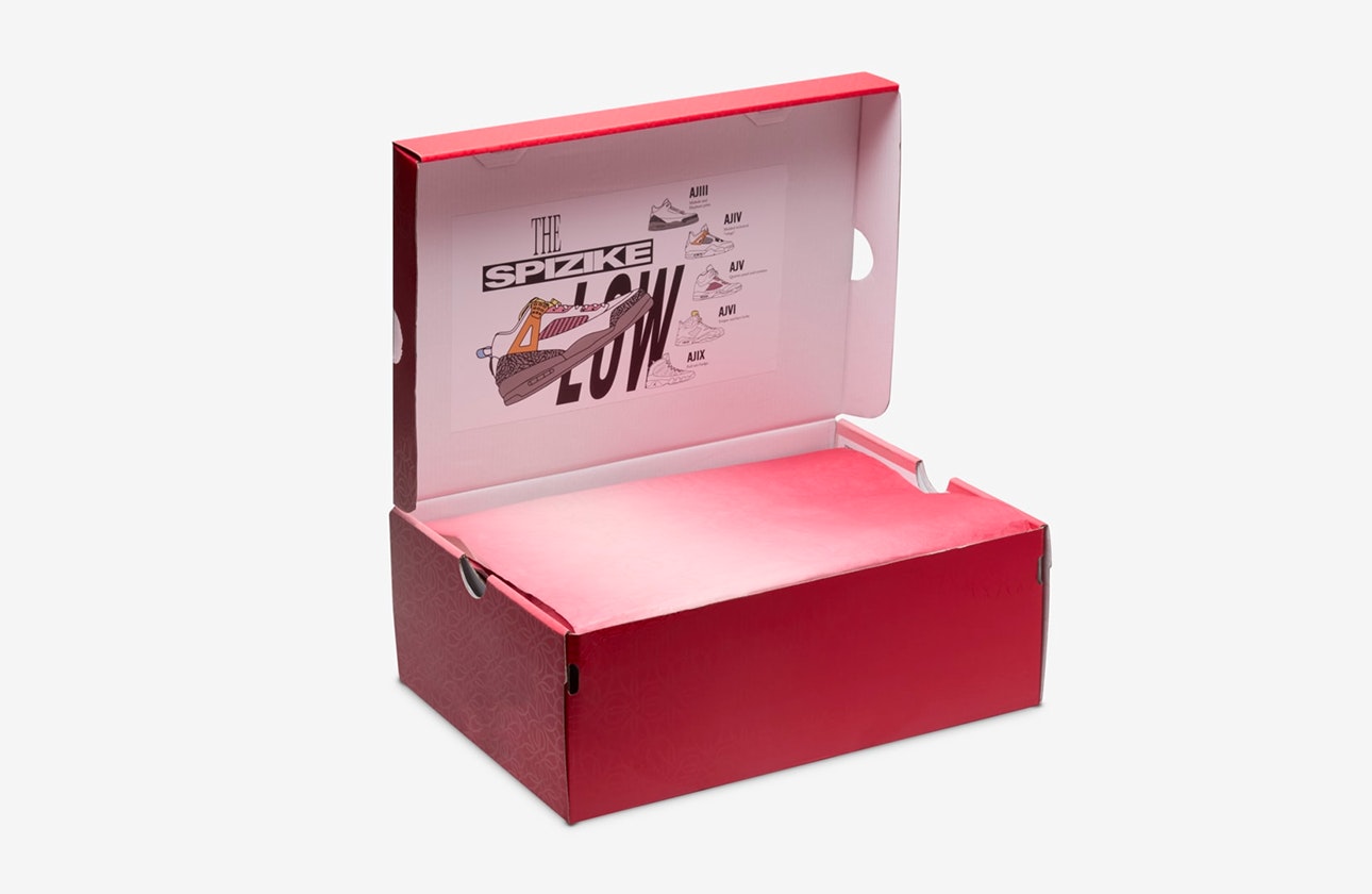 PSG x Jordan Spizike Low "Infrared 23"