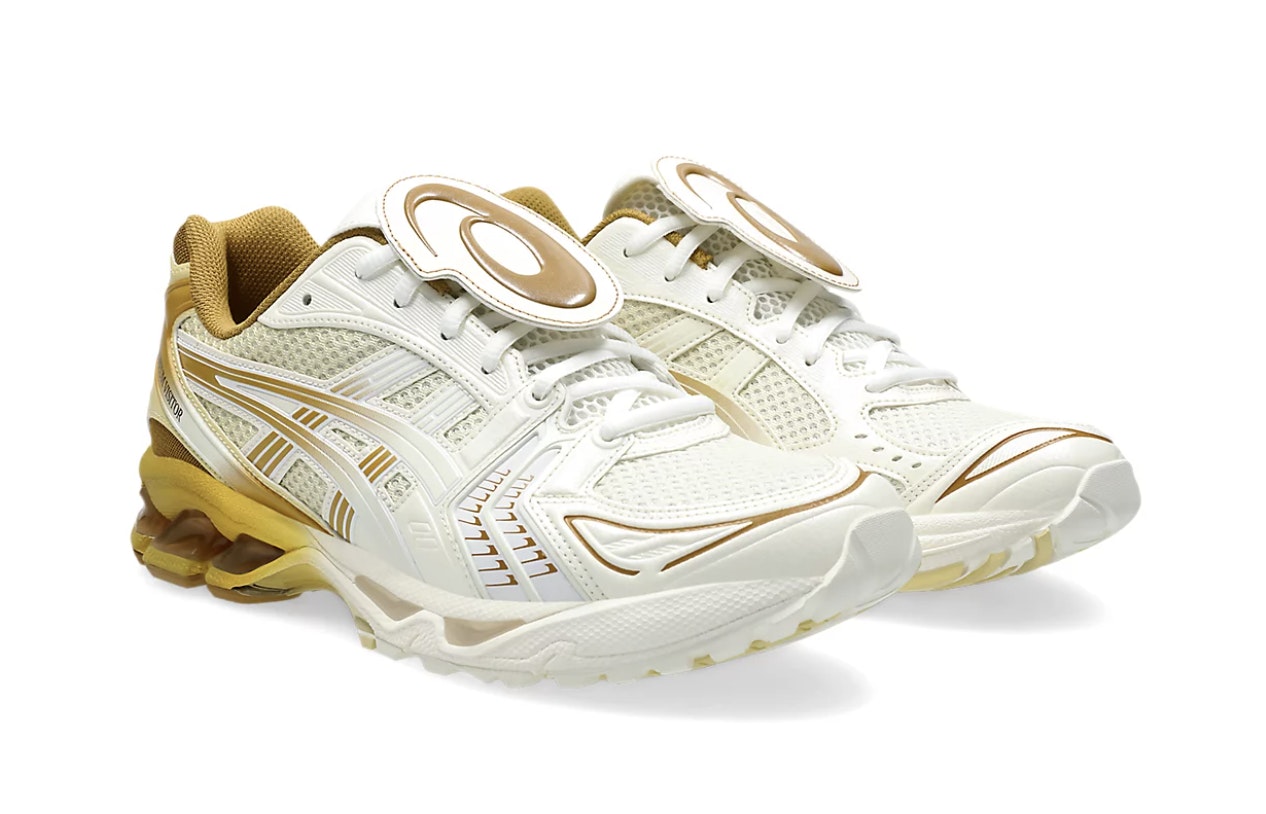 The Museum Visitor x Asics Gel-Kayano 14 "Cream/Yellow"