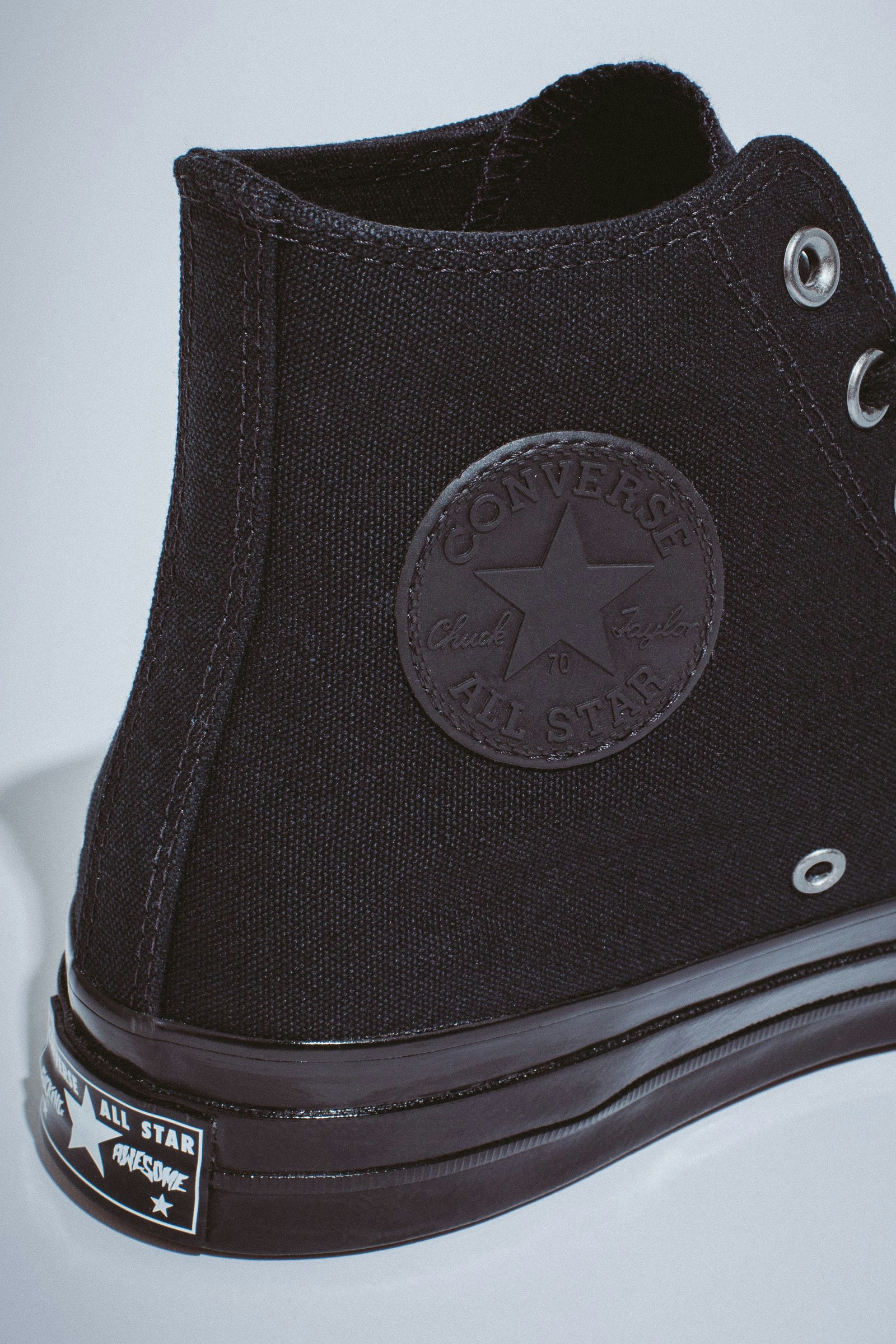 Fucking Awesome x Converse Chuck 70 "Black Canvas" Fucking Awesome x Converse Chuck 70 "Black Canvas"