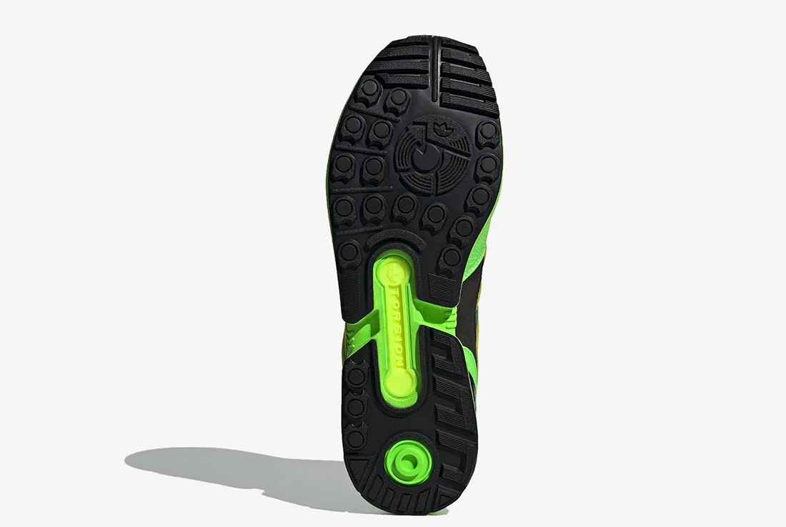 atmos x adidas ZX 8000 "Bold Green"
