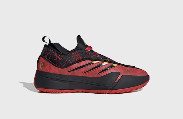 BAPE x adidas Dame 9 "Better Scarlet"