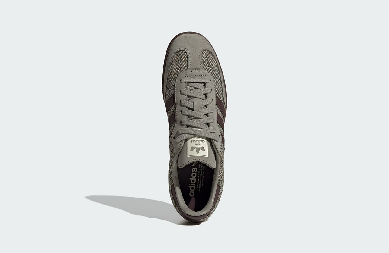 adidas Samba OG "Tweed Pack" (Shadow Brown)