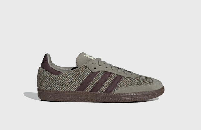 adidas Samba OG "Tweed Pack" (Shadow Brown)