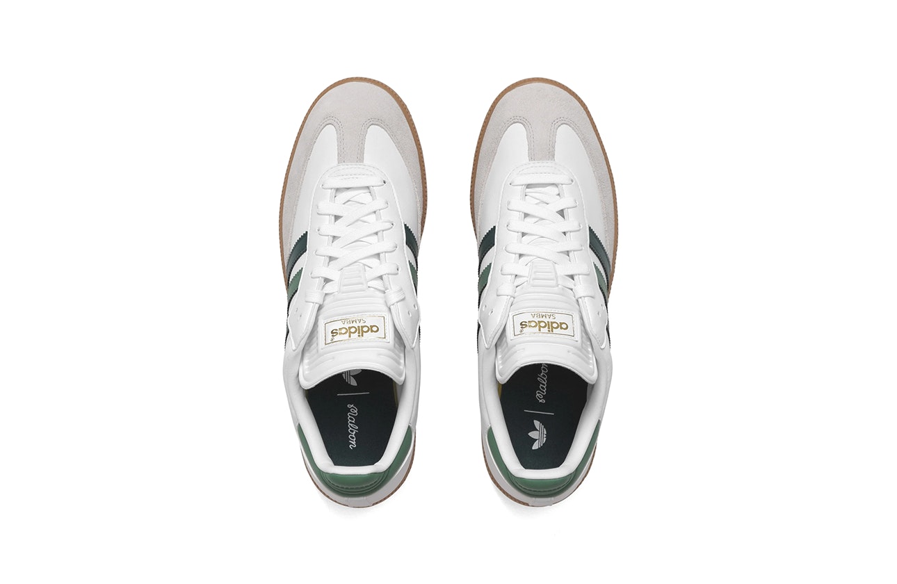 Malbon x adidas Samba Golf "Preloved Green"